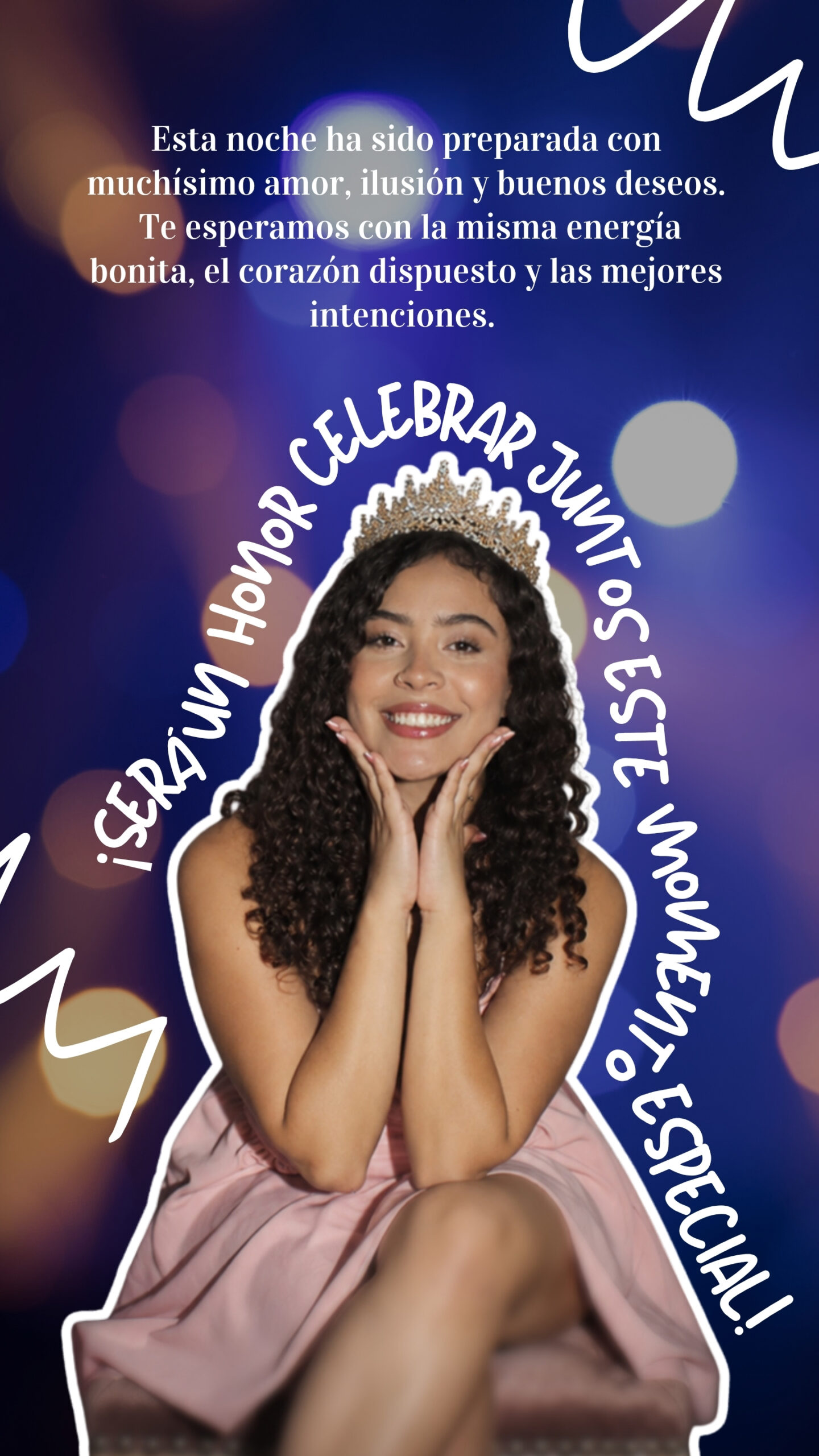 Será un honor celebrar juntos este momento especial